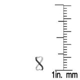 0.17 Carat (ctw) Sterling Silver Round Black & White Diamond Ladies Dangling Earrings 1/5 CT