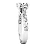 GIA CERTIFIED 2.00 Carat (ctw) 18K White Gold Round White Diamond Ladies Engagement Bridal Ring 2 CT