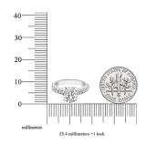 GIA CERTIFIED 2.00 Carat (ctw) 18K White Gold Round White Diamond Ladies Engagement Bridal Ring 2 CT