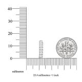 0.45 Carat (ctw) 10K White Gold Round Cut White Diamond Huggie Hoop Earrings 1/2 CT