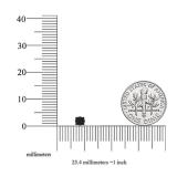 0.20 Carat (ctw) Black Rhodium Plated Sterling Silver Round Black Diamond Stud Earrings 1/5 CT