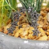 1.00 Carat (ctw) Black Rhodium Plated Sterling Silver Round Diamond Ladies Climber Earrings 1 CT