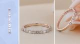 0.33 Carat (ctw) 14K Rose Gold Round & Baguette Diamond Ladies Anniversary Wedding Band 1/3 CT