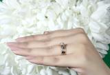 0.50 Carat (ctw) 10K Rose Gold Round Diamond Ladies Heart Shaped Bridal Engagement Ring Set 1/2 CT