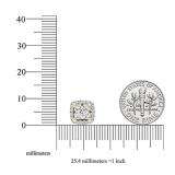 0.30 Carat (ctw) 14K Yellow Gold Round Diamond Removable Jackets For Stud Earrings 1/3 CT