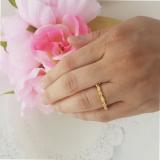 0.30 Carat (ctw) 10K Yellow Gold Round White Diamond Ladies Vintage Wedding Stackable Band 1/3 CT