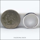 0.05 Carat (ctw) Sterling Silver Round Blue Diamond Ladies Anniversary Wedding Stackable Band