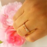0.15 Carat (ctw) 18K Rose Gold Round Cut Diamond Bridal Semi Mount Engagement Ring