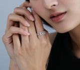 0.33 Carat (ctw) 10K White Gold Round Diamond Ladies Vintage Style Anniversary Wedding Band 1/3 CT