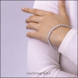 0.20 Carat (ctw) Sterling Silver Round Cut Diamond Ladies