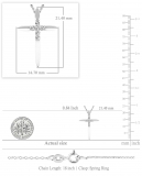 Round White Diamond Elegant Cross Pendant with 18 inch Silver Chain for Women (0.10 ctw, Color I-J, Clarity I2-I3) in 925 Sterling Silver