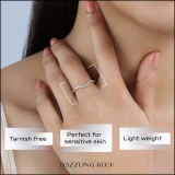 0.20 Carat (ctw) 14K Rose Gold Round Diamond Ladies Wedding Contour Guard Band 1/5 CT