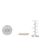 0.22 Carat (ctw) 10K Yellow Gold Round White Diamond Anniversary Wedding Stackable Band 1/4 CT