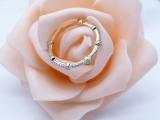 0.25 Carat (ctw) 10K Yellow Gold Round Diamond Ladies Eternity Wedding Stackable Band 1/4 CT