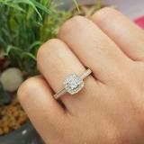 0.25 Carat (ctw) 10K Yellow Gold Round Diamond Ladies Vintage Bridal Engagement Ring 1/4 CT