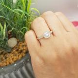 0.25 Carat (ctw) 14K Yellow Gold Round Diamond Ladies Vintage Bridal Engagement Ring 1/4 CT