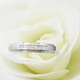 0.60 Carat (ctw) 10K White Gold Round White Diamond Men & Women's Ring Trio Set