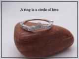 Round White Diamond Beaded Chevron Wedding Band for Women (0.25 ctw, Color I-J, Clarity I1-I2) in 14K White Gold