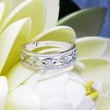 0.25 Carat (ctw) Sterling Silver Round Diamond Ladies Vintage Style Anniversary Wedding Band 1/4 CT