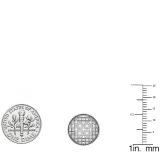 0.35 Carat (ctw) Sterling Silver Round Diamond Mens Ladies Unisex Hip Hop Stud Earrings 1/3 CT