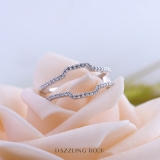 0.25 Cttw Round Cubic Zirconia Enhancer Guard Ring for Women in 925 Sterling Silver