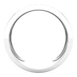1.03 Carat (ctw) Round White Diamond Bridal Five Row Anniversary Wedding Band 1 CT Sterling Silver