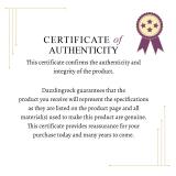 0.25 Carat (ctw) Round White Diamond Ladies Ankh Cross Stud Earrings 1/4 CT Sterling Silver