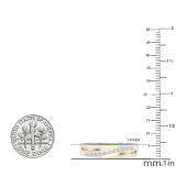 0.23 Carat (ctw) Round White Diamond Men's Anniversary Wedding Fashion Band 1/4 CT Sterling Silver