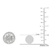0.25 Carat (ctw) Round Diamond Mens Ladies Unisex Hip Hop Stud Earrings 1/4 CT Sterling Silver