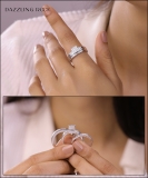 0.25 Carat (ctw) Round White Diamond Men & Womens Engagement Trio Bridal Set 1/5 CT Sterling Silver