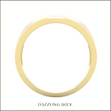 0.25 Carat (ctw) Round Diamond Mens Solid Ring Comfort Fit Wedding Band 1/4 CT 10K Yellow Gold
