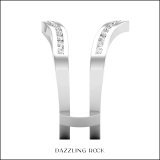 0.30 Carat (ctw) Round Diamond Ladies Wedding Band Enhancer Guard Ring 1/3 CT 14K White Gold