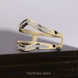 0.30 Carat (ctw) Round Diamond Ladies Wedding Band Enhancer Guard Ring 1/3 CT 14K Yellow Gold