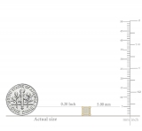 0.20 Carat (ctw) Round White Diamond Unisex Square Cluster Stud Earrings 1/5 CT 10K Yellow Gold