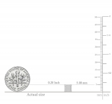 0.20 Carat (ctw) Round White Diamond Unisex Square Cluster Stud Earrings 1/5 CT Sterling Silver