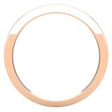Round Nine Multi Color Stone Ladies Stackable Anniversary Wedding Band, 18K Rose Gold