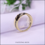 0.35 Carat (ctw) Round White & Black Diamond Men's Anniversary Wedding Band 1/3 CT 14K Yellow Gold