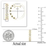 0.5 Carat (ctw) Round Diamond Impressive Ladies Huggies Hoop Earrings 1/2 CT 14K Yellow Gold