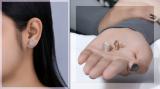 0.25 Carat (ctw) Round White Diamond Square Frame Stud Earrings for Women 1/4 CT | 10K Rose Gold