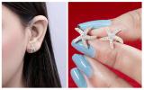 Round White Diamond Asteroidea Dancing Sea Starfish Shape Pushback Stud Earrings for Her (0.23 ctw, Color I-J, Clarity I2-I3) | 10K Yellow Gold