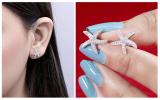 Round White Diamond Asteroidea Dancing Sea Starfish Shape Screw Back Stud Earrings for Women (0.23 ctw, Color I-J, Clarity I2-I3) | 925 Sterling Silver