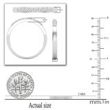 Round 9 Stone White Diamond Wedding Band for Her(0.26 ctw Color I-J Clarity I2-I3) 925 Sterling Silver