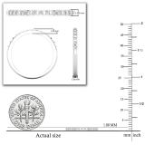 Round White Diamond Single Row Stackable Wedding Band for Her (0.22 ctw, Color I-J, Clarity I2-I3), 925 Sterling Silver