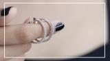 Round White Diamond Huggies Hoop Earrings for Her (0.44 ctw Color I-J Clarity I1-I2) | 10K White Gold