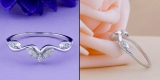 Round White Diamond Leaf Design Carved Fashion Wedding Band for Women (0.13 ctw Color I-J Clarity I2-I3) in 925 Sterling Silver