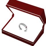0.25 Carat (ctw) 10k White Gold Brilliant Round Diamond Ladies Anniversary Wedding Band 1/4 CT