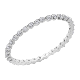 0.60 Carat (ctw) 14k White Gold Round Diamond Ladies Bridal (MAIN RING ONLY) (No Center Stone)