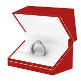 CERTIFIED 1.35 Carat (ctw) 14k White Gold Round Diamond Ladies Bridal Ring Heart Shape Engagement Set Matching Band