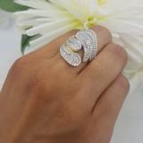 3.00 Carat (ctw) 14k Yellow Gold Round Diamond Ladies Cocktail Right Hand