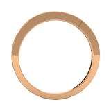 0.55 Carat (ctw) 10K Rose Gold Round Diamond Ladies Anniversary Wedding Band Enhancer Guard Ring 1/2 CT